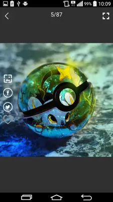 Pokeball Arts android App screenshot 9