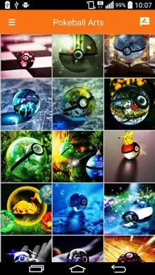 Pokeball Arts android App screenshot 11