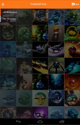 Pokeball Arts android App screenshot 1